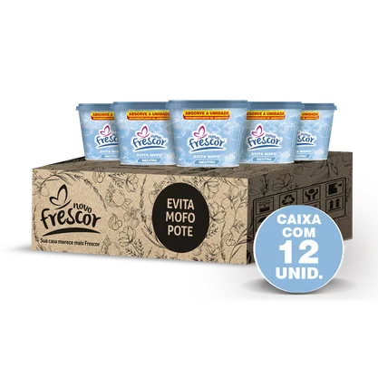 Evita Mofo Neutro Novo Frescor - Pote 80g - Caixa com 12UN