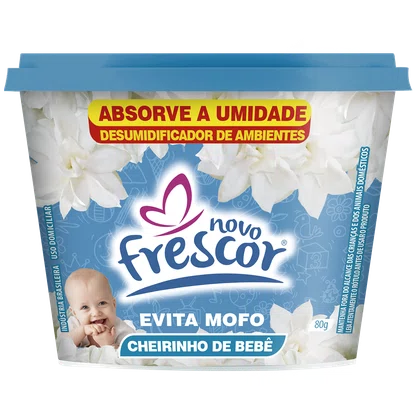Evita Mofo Pote Cheirinho de Bebê | Novo Frescor | 80G