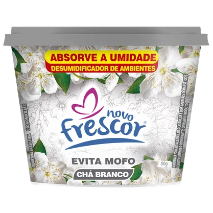 Evita Mofo Pote Chá Branco 80G | Caixa com 12 unidades
