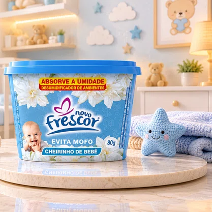Evita Mofo Pote Cheirinho de Bebê | Novo Frescor | 80G