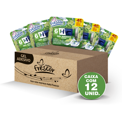 Gel Adesivo Sanitário Limão | Com Aplicador | 6 aplicações 38g