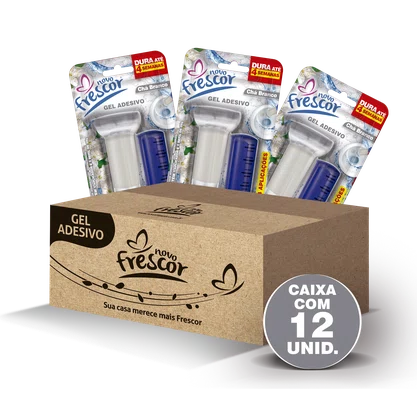 Gel Adesivo Sanitário Chá Branco | 4 Aplicações | Com Aplicador | 28g