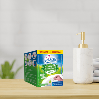 Gel Adesivo Sanitário Citrus - 1 aplicação - 7gramas UN