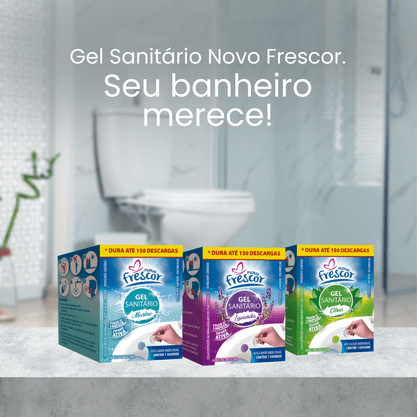Gel Adesivo Sanitário Lavanda -1 aplicação - 7g - cx com 72un