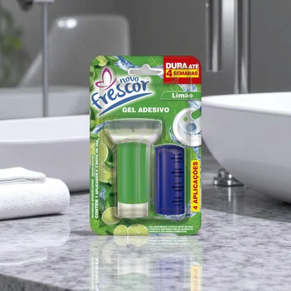 Gel Adesivo Sanitário Limão | 4 Aplicações | Com Aplicador | 28g