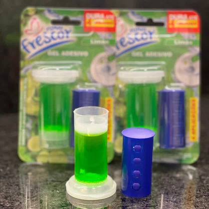 Gel Adesivo Sanitário Limão | 4 aplicações | com Aplicador | 28g | Caixa com 12unidades