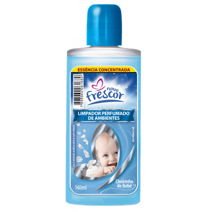 Limpador Perfumado Concentrado Cheirinho de Bebê 140ml caixa c/12un