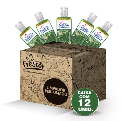 Limpador Perfumado Concentrado Capim Limão | Novo Frescor | 120 ml