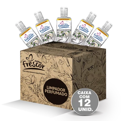 Limpador Perfumado Concentrado Chá Branco | Novo Frescor | 120 ml
