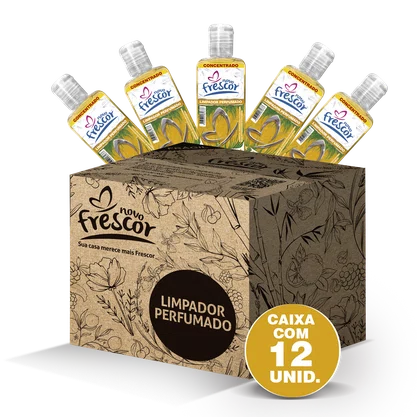 Limpador Perfumado Concentrado Citronela | Novo Frescor | 120 ml