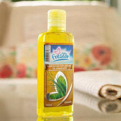 Limpador Perfumado Concentrado Citronela Novo Frescor 140ml