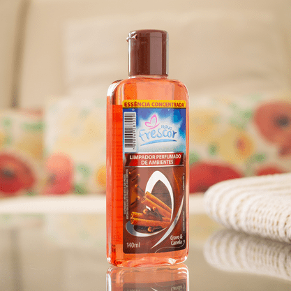 Limpador Perfumado Concentrado Cravo & Canela Novo Frescor 140ml