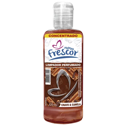 Limpador Perfumado Concentrado Cravo e Canela 120ml | Caixa com 12 UN