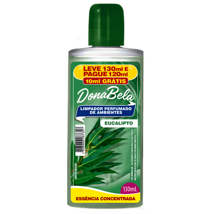 Limpador Perfumado Concentrado DonaBela Eucalipto 130ml cx c/12un