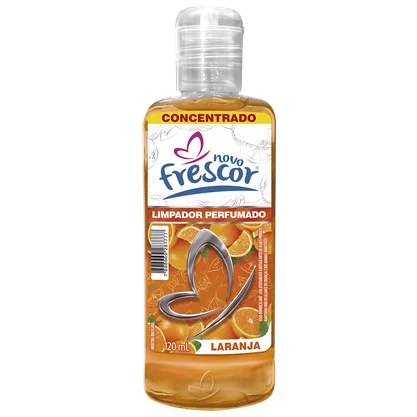 Limpador Perfumado Concentrado Laranja 120ml | Caixa com 12 UN