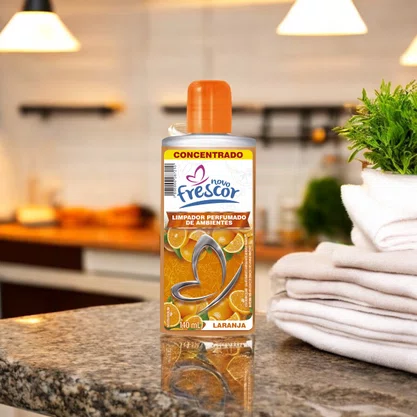 Limpador Perfumado Concentrado Laranja | Novo Frescor 140ml