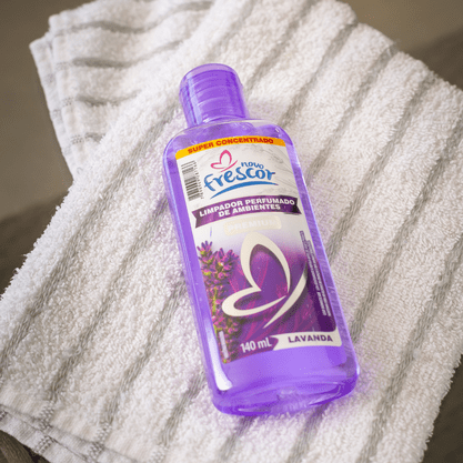Limpador Perfumado Premium de Lavanda Novo Frescor 140ml cx c/12