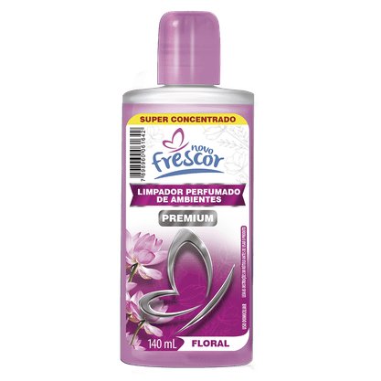 Limpador Perfumado Premium Floral Novo Frescor 140ml cx c/12