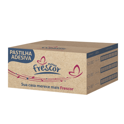 Pastilha  adesiva sanitaria 3 x 10g floral caixa c/ 24 un