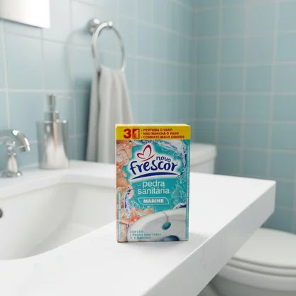 Pedra Sanitária Marine | Caixinha | Caixa com 72 unidades | 22G
