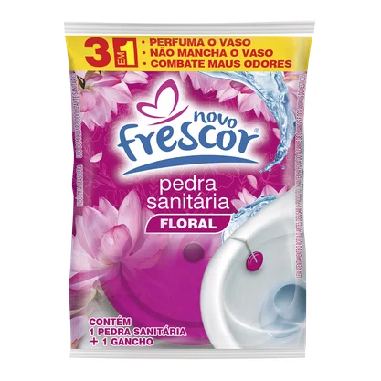 Pedra Sanitária Mista Novo Frescor | Caixa com 144 unidades | 22G