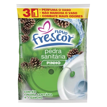 Pedra Sanitária Mista Novo Frescor | Caixa com 144 unidades | 22G