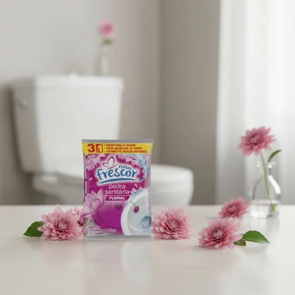 Pedra Sanitária Mista Novo Frescor | Caixa com 144 unidades | 22G