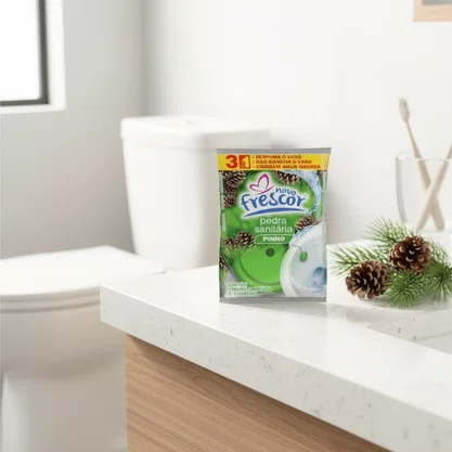 Pedra Sanitária Pinho | Novo Frescor | 22gramas | Unidade
