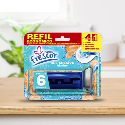 Refil Gel Adesivo Marine - 6 aplicacões - 38g - cx com 12un