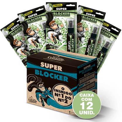 Super blocker eucalipto 60ml spray cx c/ 12 un