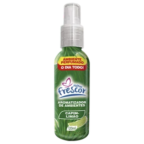 Aromatizador de Ambientes Spray Capim Limão | Novo Frescor 120ml