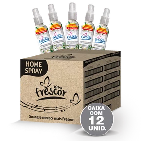 Aromatizador de Ambientes Spray Chá Branco | Caixa com 12 unidades 120ml