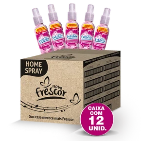 Aromatizador de Ambientes Spray Floral | Caixa com 12unidades |120ml