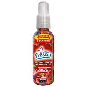 Aromatizador de Ambientes Spray Frutas Vermelhas | Novo Frescor 120ml