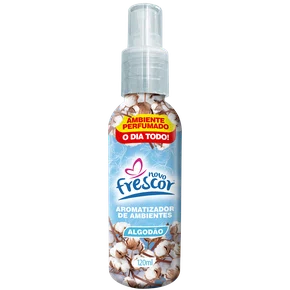 Aromatizador de Ambientes Spray Algodão | Novo Frescor 120ml