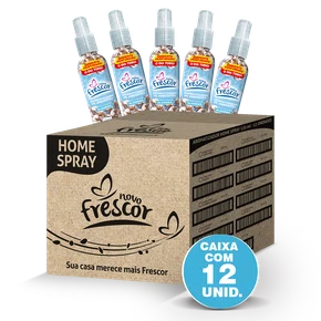 Aromatizador de Ambientes Spray Algodão | Caixa com 12 unidades 120ml