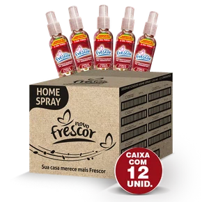 Aromatizador de Ambientes Spray Cereja & Avelã | Caixa com 12unidades | 100ml