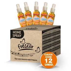 Aromatizador de Ambientes Spray Laranja | Caixa com 12 unidades | 120ml
