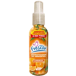 Aromatizador de Ambientes Spray Laranja | Novo Frescor 120ml