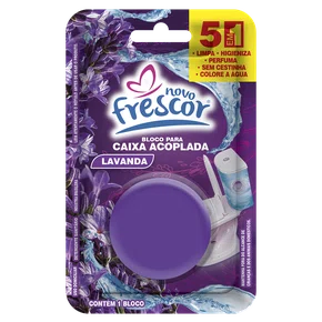 Bloco para Caixa Acoplada Lavanda Novo Frescor | 45g 