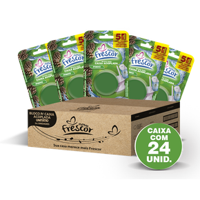 Bloco Sanitário para Caixa Acoplada Pinho 45g caixa com 24un