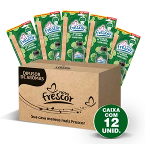 Difusor de Aromas Capim Limão | Caixa com 12 unidades | 100ml