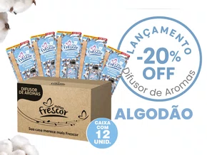 Difusor de Aromas Algodão | Caixa com 12 unidades | 100ml