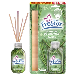 Difusor de Aromas Bambu | Varetas | Novo Frescor | 100ml