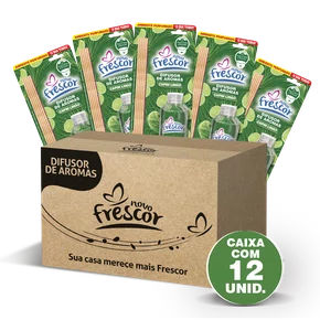 Difusor de Aromas Capim Limão | Caixa com 12 unidades | 100ml