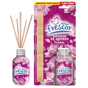 Difusor de Aromas Floral | Varetas | Novo Frescor | 100ml