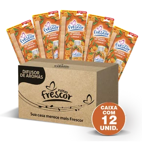 Difusor de Aromas Laranja | Caixa com 12 unidades | 100ml