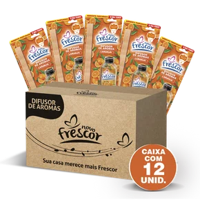 Difusor de Aromas Laranja | Caixa com 12 unidades | 100ml