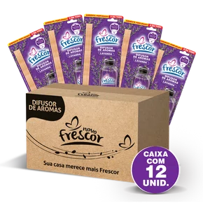 Difusor de Aromas Lavanda | Caixa com 12 unidades | 100ml