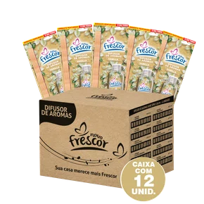 Difusor de Aromas Vanilla | Caixa com 12 unidades | 100ml